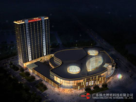 广州金竹新城商业中心亮化设计