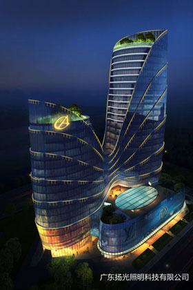 珠海横琴华策国际大厦照明设计