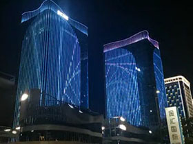 金汇国际广场泛光照明工程
