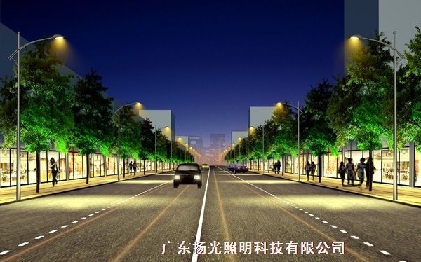 东莞新兴路道路照明工程