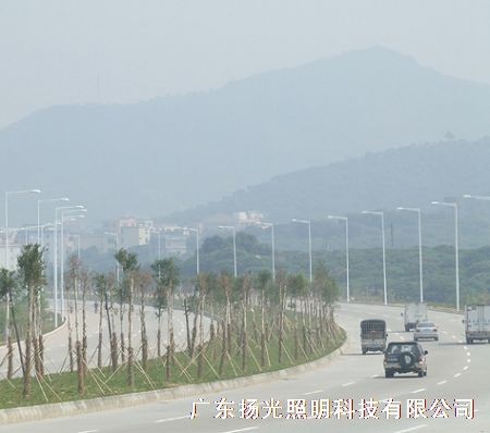 东莞环湖路道路照明工程