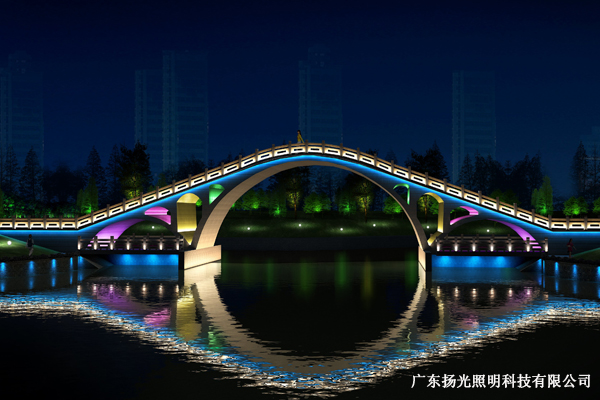 滨州桥梁灯光设计