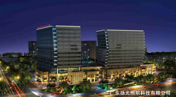 上海地杰国际城LED亮化工程
